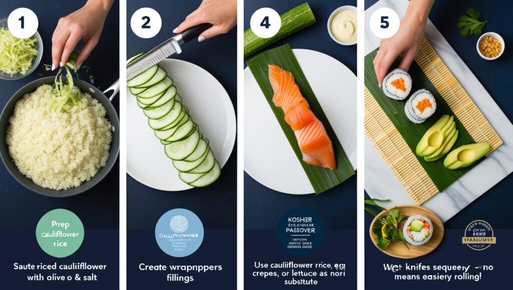 Kosher for Pesach Sushi Recipe: A Creative Twist on Holiday Dining Passover Sushi Recipe