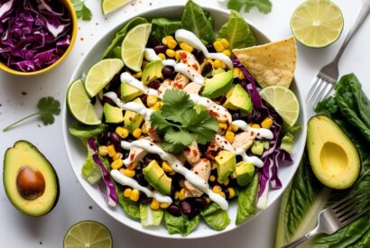Thumbnail for Easy Mexican Chicken Salad Recipe: A Tasty and Healthy Recipe