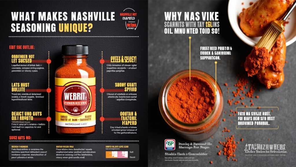 The Best Nashville Hot Seasoning Recipe What Makes Nashville Hot Seasoning Unique?