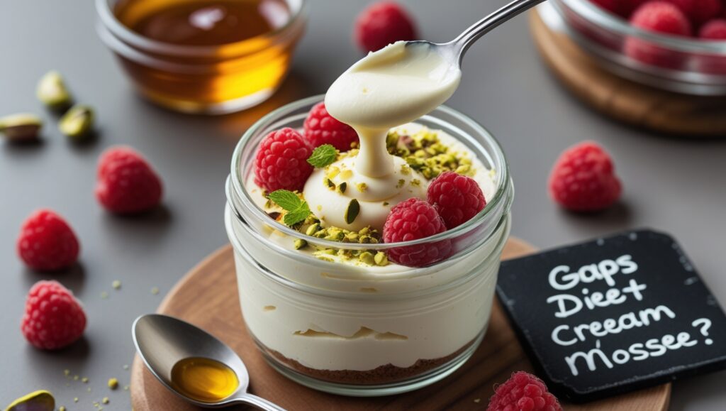 Gaps Cream Cheese Dessert Recipe: A Delightful Treat Image Description: "What Is GAPS Cream Cheese Dessert?"
Style: Clean, appetizing, and educational (think Instagram-worthy food photography with a health-conscious vibe).
Key Visual Elements:
The Dessert Itself:
A luscious, no-bake cream cheese mousse set in a clear glass jar or ramekin to showcase its creamy texture.
Color Contrast: Pale ivory cream cheese layered with vibrant toppings (e.g., fresh raspberries, a drizzle of golden honey, or crushed pistachios).
Texture Hint: A spoon dipped into the dessert to reveal its smooth, thick consistency (like cheesecake filling).
GAPS Diet Context Clues:
Ingredients Staged Nearby:
A small bowl of raw honey or maple syrup.
A packet of gelatin or chia seeds (to emphasize the GAPS-friendly thickener).
Organic cream cheese packaging (highlighting "full-fat" or "cultured").
Subtle Background:
A rustic wooden cutting board or marble slab.
A handwritten chalkboard label saying "Gut-Friendly!" or "GAPS Approved" for branding.
Lighting & Mood:
Warm, natural lighting to make the dessert look inviting.
Soft shadows to add depth (avoid harsh flashes).
How to Source or Create This Image:
Option 1: Free Stock Photos
Search these terms on royalty-free sites:
"Healthy no-bake cheesecake in jar" (Unsplash, Pexels)
"GAPS diet dessert honey berries" (Pixabay)
"Gut-friendly cream cheese mousse" (Adobe Stock)
Option 2: DIY Photography Tips
Props: Use a mason jar, fresh fruit, and raw ingredients for authenticity.
Angles: Shoot from above (flat lay) or at a 45-degree angle to capture layers.
Editing: Enhance colors slightly (boost honey’s gold tones, berries’ redness) with free tools like Canva or VSCO.
Option 3: AI-Generated Image
Use tools like DALL·E or MidJourney with prompts:
"Photorealistic GAPS diet cream cheese dessert in a glass jar with honey and berries, rustic wooden table, soft natural light, food magazine style."
Why This Image Works:
Educates viewers about the dessert’s texture and ingredients at a glance.
Appeals to GAPS dieters by visually confirming it’s compliant (no grains, refined sugar).
Triggers cravings while looking wholesome (not overly decadent).