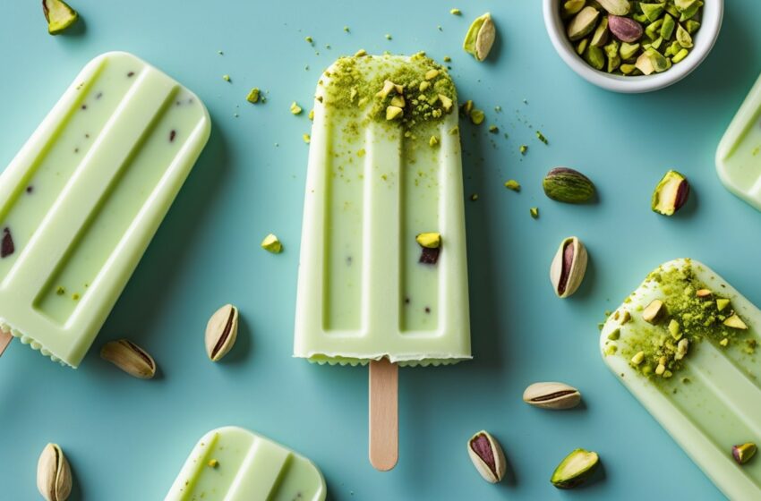 Pistachio Joe Pudding Popsicle Recipes